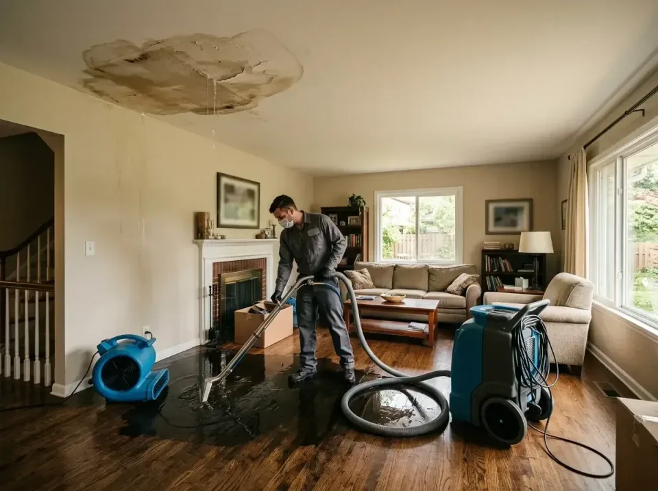 attic-pipe-burst-ceiling-drip-008 — frequently asked questions, Water Damage Restoration & Carpet Care in Cochran, GA